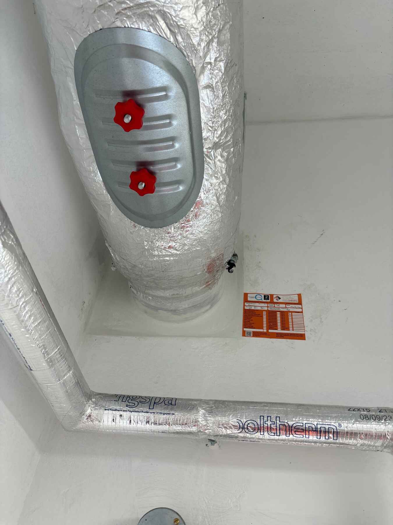 Fire Wall fire stopping works at Porsche York using Fire Survey Pro App 6