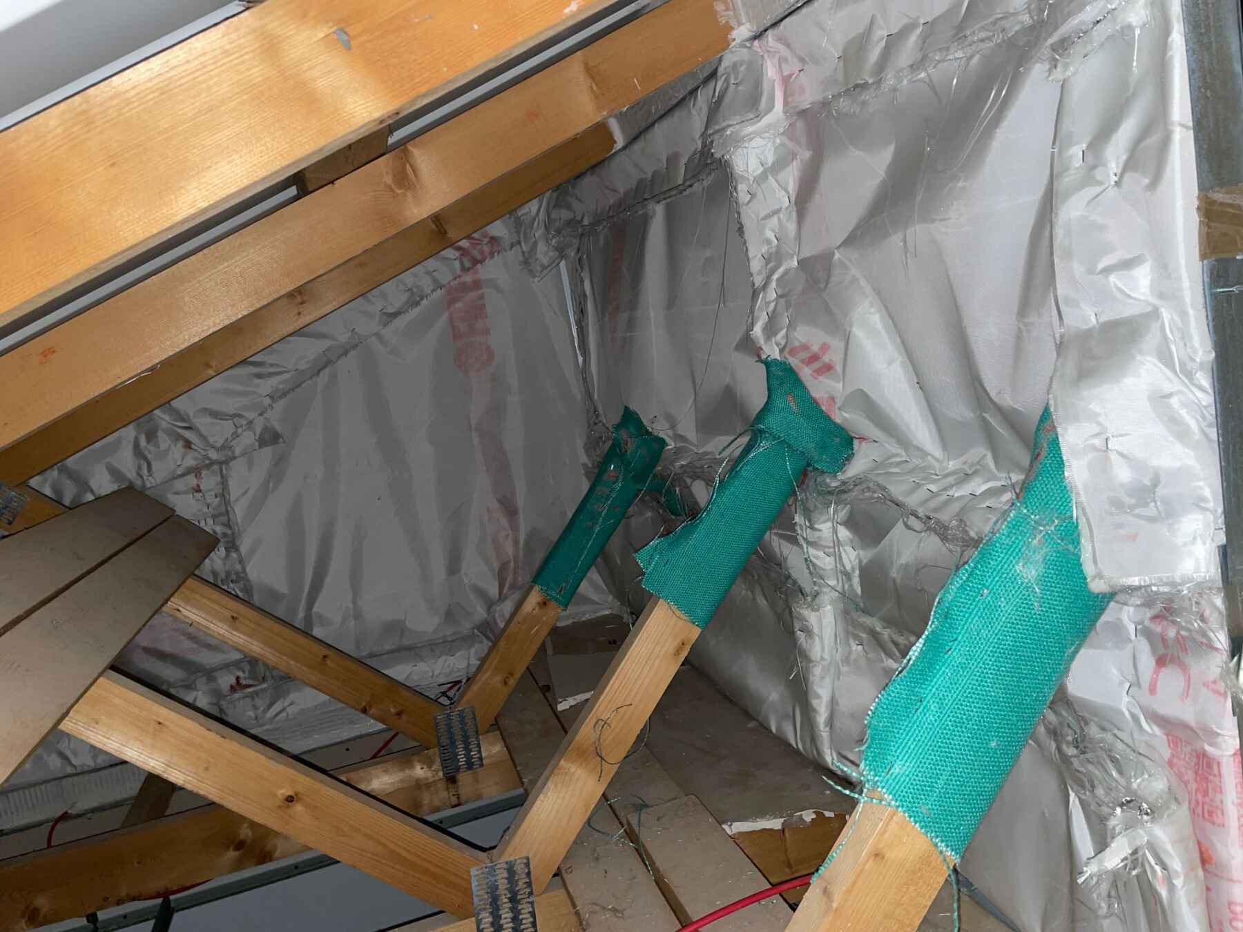 Fire Wall installed Passive Fire Curtain at Scunthourpe Police Station using Fire Survey Pro App 9