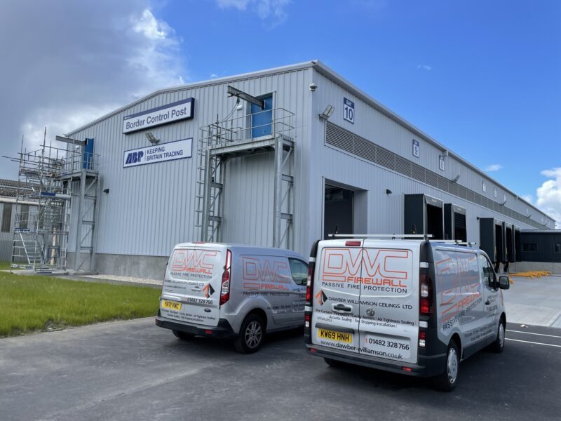 Firewall Fire Curtains at ABP Hull using Fire Survey Pro 6