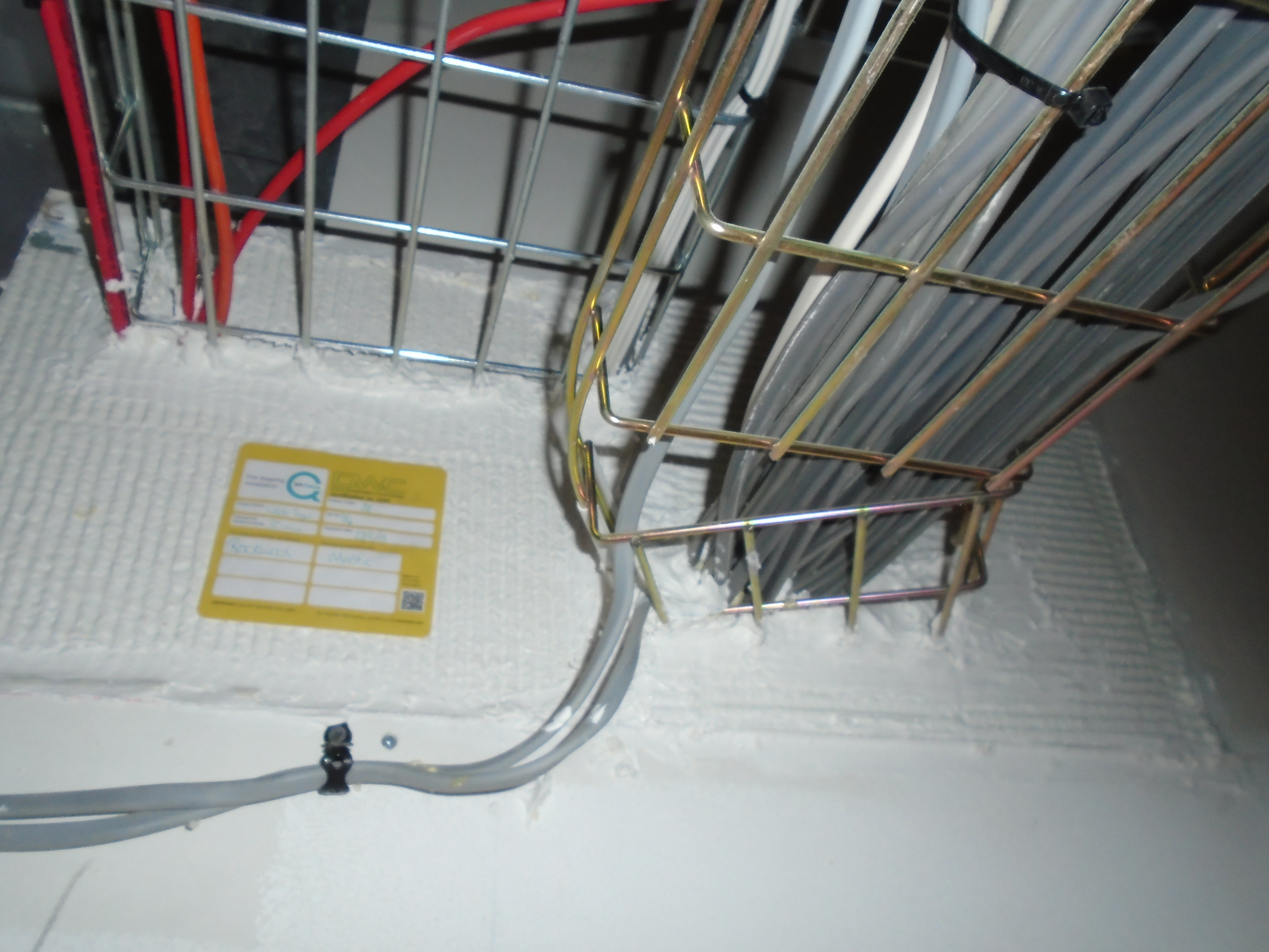 Firewall Fire Stopping at The Orchard Centre Hull using Fire Survey Pro 3