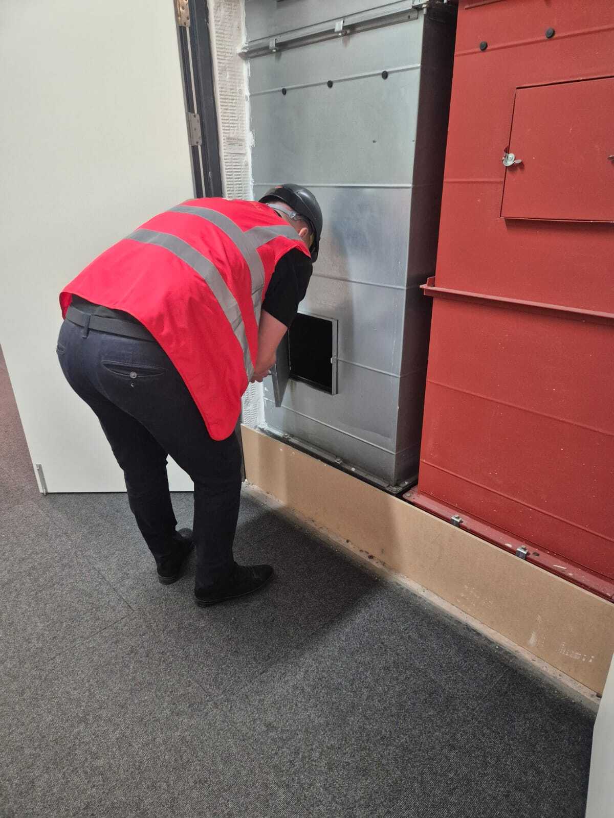 Professional Fire Damper Inspection carried out by Firewall Passive Fire Protection 3