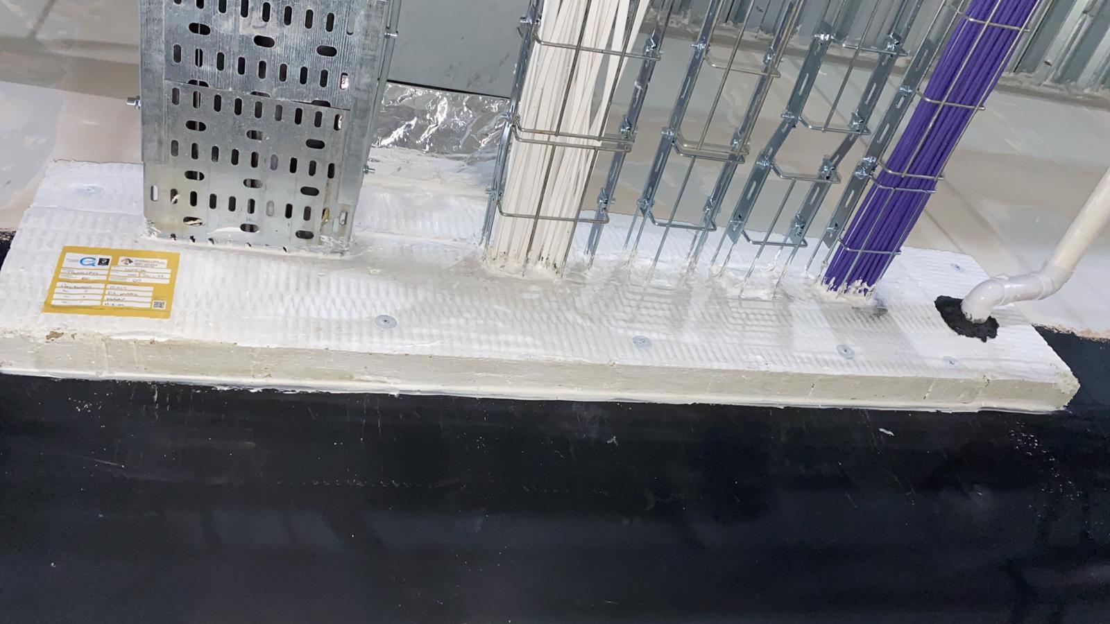 Firewall Fire Stopping at ESK Building Hull Uni using Fire Survey Pro 2