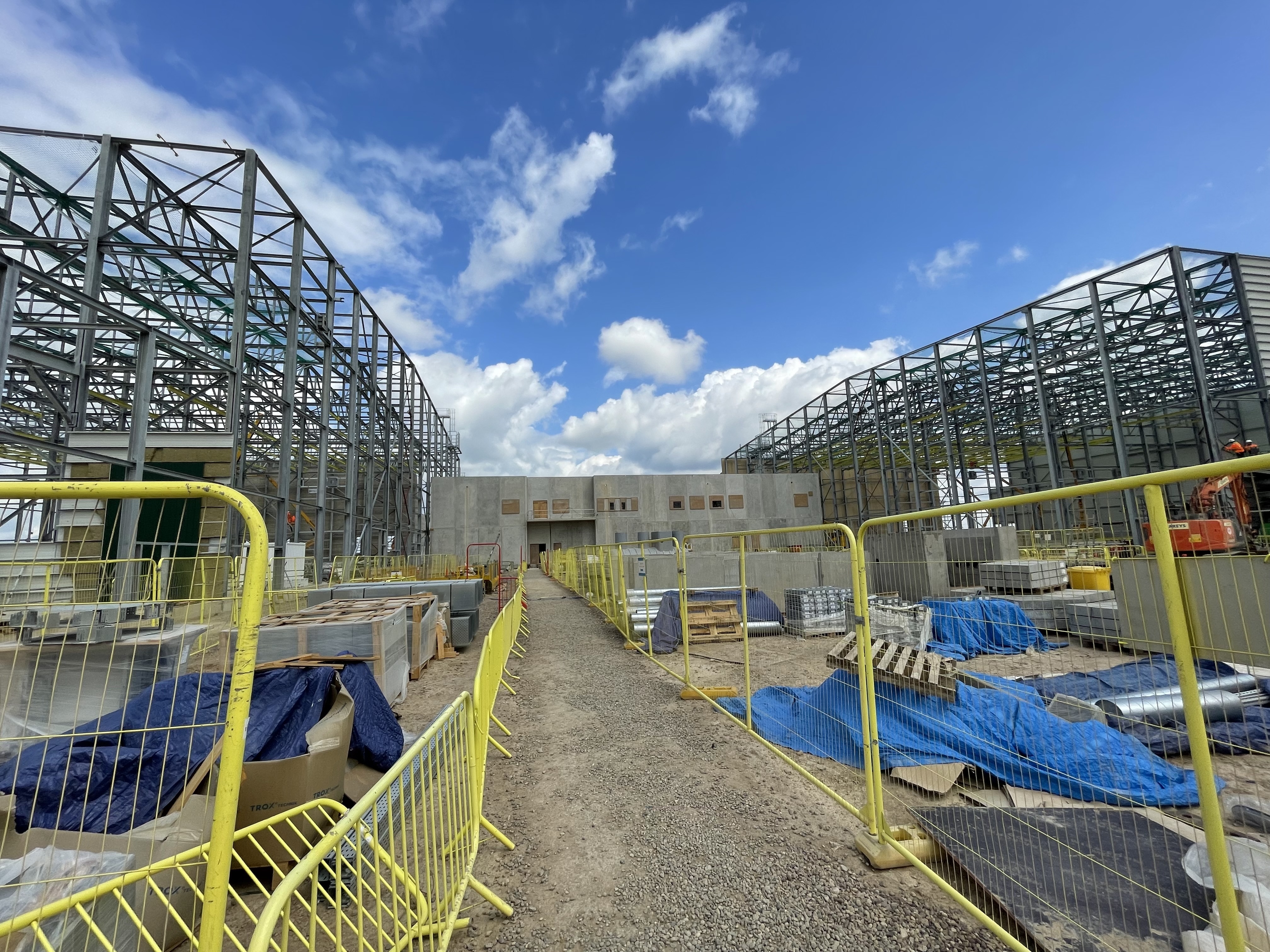 Firewall Fire Stopping at Viking Link Bicker Fenn using Fire Survey Pro 10