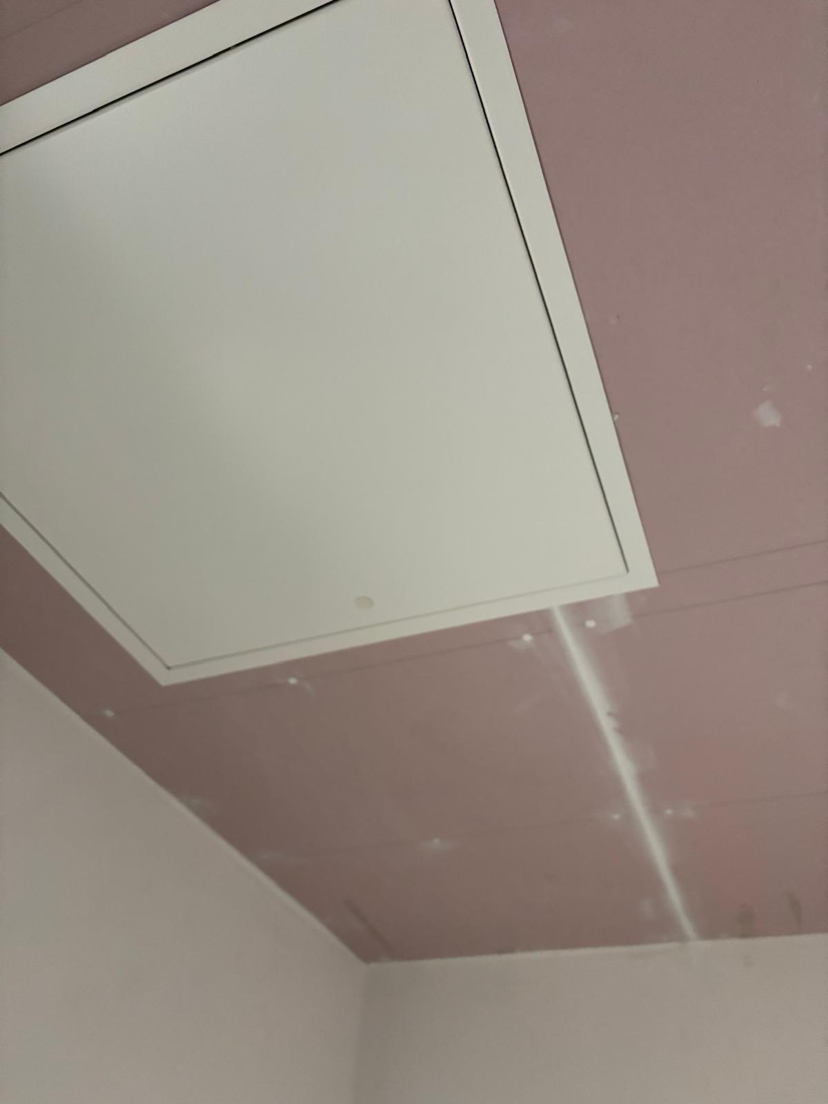 Installation of a Fire Rated Plasterboard Ceiling by Firewall 7