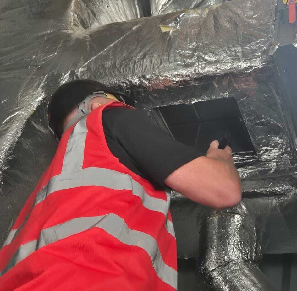 Professional Fire Damper Inspection carried out by Firewall Passive Fire Protection 14