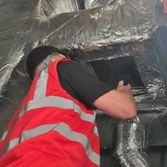 Professional Fire Damper Inspection carried out by Firewall Passive Fire Protection 14