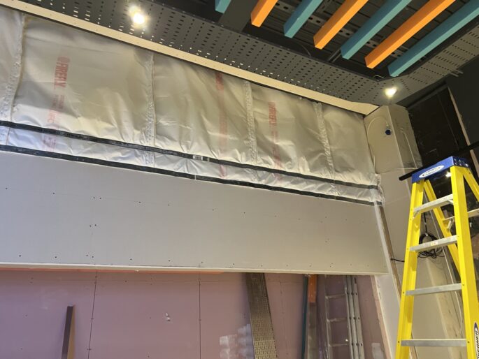 Firewall F Ire Curtains at Meadowhall Sheffield using Fire Survey Pro 6