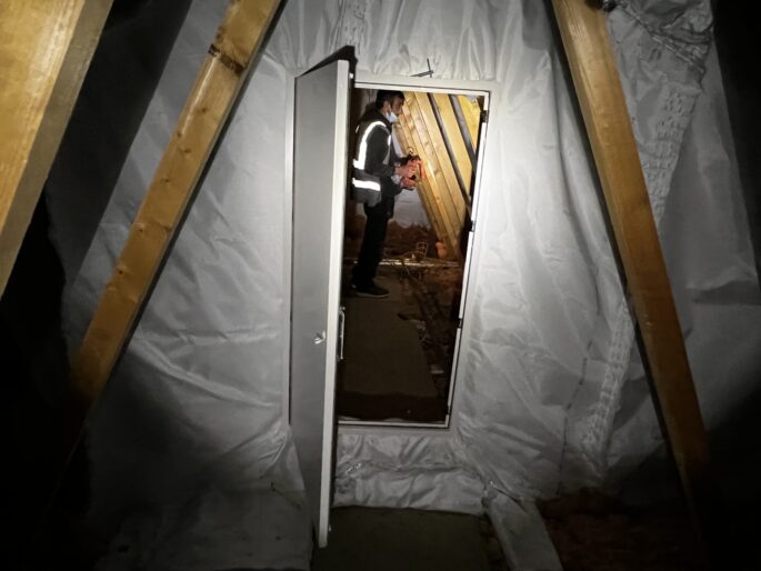 Firewall Fire Doors at Saint Catherines Hospice Scarborough using Fire Survey Pro 11