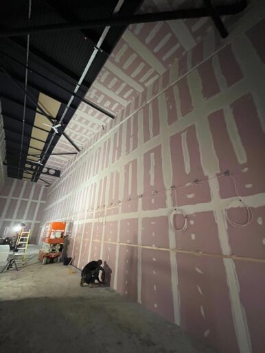 Firewall Passive Fire Compartmentation Partition at TUI Kingswood Hull 14