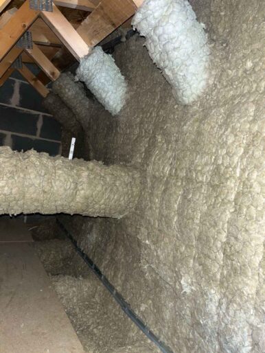 Firewall fire curtin at Victoria Dock school 5