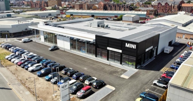 Fire Wall Fire Stopping works at the new BMW Mini Showroom in Hull using the new Fire Survey Pro App 1